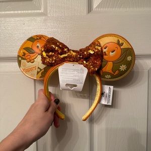 2023 Epcot Flower and Garden Orange Bird Ears NWT